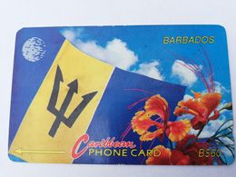 BARBADOS   $60-  Gpt Magnetic     BAR-11A  11CBDA   BARBADOS FLAG      NEW  LOGO         Very Fine Used  Card  ** 2881** - Barbados