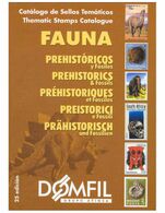 Catalogue De Timbres Poste Domfil Prehistorics Dinosaurs Stamps CATALOG 25 Ed. 2003 LIVRAISON GRATUITE FREE SHIPPING - Temáticas