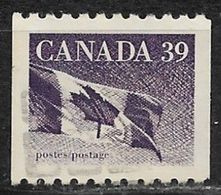 Canada 1990. Scott #1194B (U) Canadian Flag - Rollen