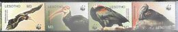 Lesotho 2004  Sc#1336  WWF Bald Ibis Strip  MNH   2016 Scott Value $4.50 - Lesotho (1966-...)