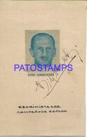 139352 ARGENTINA SPORTS VITO SIMONETTI CAMPEON ESPADA AUTOGRAPH PHOTO NO POSTAL POSTCARD - Sporters