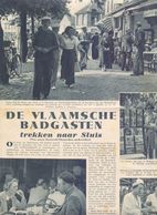Orig. Knipsel Coupure Artikel Tijdschrift Magazine - De Vlaamse Badgasten Trekken Naar Sluis  - 1939 - Ohne Zuordnung