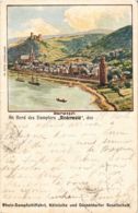 CPA AK Oberwesel An Bord Des Dampfers Niederwald GERMANY (1010930) - Oberwesel