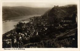 CPA AK Oberwesel Mit Ruine Schonburg GERMANY (1010957) - Oberwesel