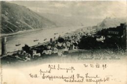 CPA AK Oberwesel Und Der Rhein GERMANY (1010967) - Oberwesel
