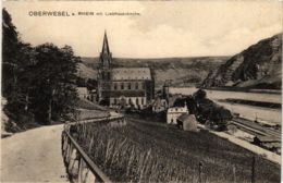 CPA AK Oberwesel Mit Liebfrauenkirche GERMANY (1010975) - Oberwesel