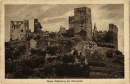 CPA AK Oberwesel Ruine Schonburg GERMANY (1010980) - Oberwesel