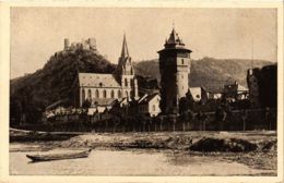 CPA AK Oberwesel Ruine Schonburg GERMANY (1010983) - Oberwesel