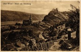 CPA AK Oberwesel Motiv Mit Schonburg GERMANY (1010994) - Oberwesel