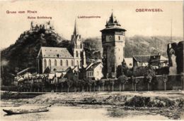 CPA AK Oberwesel Gruss V Rhein GERMANY (1011020) - Oberwesel