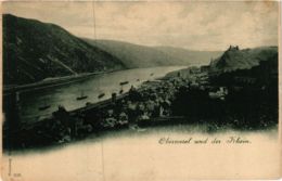 CPA AK Oberwesel Und Der Rhein GERMANY (1011034) - Oberwesel