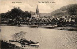 CPA AK Oberwesel Ruine Schonburg GERMANY (1011044) - Oberwesel