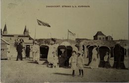 Zandvoort / Strand B. H. Kurhaus (strandstoelen) Niet Standaard1908 - Zandvoort