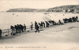 Le Havre - La Nouvelle Digue Et Le Cap De La Hève - Carte LL N° 155 - Cap De La Hève