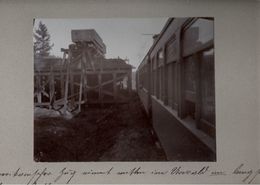 ! Original Foto, Old Photo, Eisenbahn, Kohle, Railway, USA, 1904 - Treinen