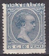 Cuba, 1890/97 - 5c King Alfonso XIII - Nr.146 MNH** - Ongebruikt