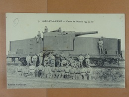Mailly-le-Camp Canon De Marine 194 Au Tir - Materiaal