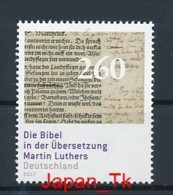 GERMANY Mi. Nr. 3277 Die Bibel In Der Übersetzung Martin Luthers - Selbstklebend - Rollenmarke Nr 148 - MNH - Rollenmarken