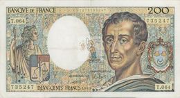 MONTESQUIEU 200 FRANCS - 1989 - T.064 - O° - COTE IPCbanknotes: 35 Euros - 200 F 1981-1994 ''Montesquieu''