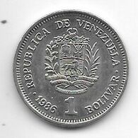 *Venezuela 1 Bolivar 1986 Km  52 Unc/ms63 - Venezuela