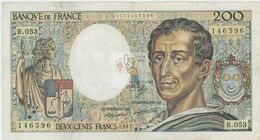 MONTESQUIEU 200 FRANCS - 1987 - R.053 - O - COTE IPCbanknotes: 20 Euros - 200 F 1981-1994 ''Montesquieu''