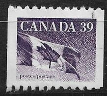 Canada 1990. Scott #1194B (U) Canadian Flag - Coil Stamps