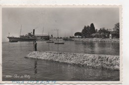 CPA.Suisse.Port De Pully.Restaurant .1957 - Pully