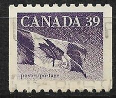 Canada 1990. Scott #1194B (U) Canadian Flag - Markenrollen