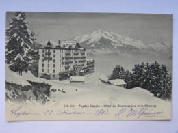 CPA SUISSE - Sport D'hiver -  Feydey - Leysin - Hôtel Du Chamossaire Et Le Chaussy - Fey