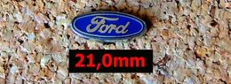 Pin's FORD Logo En émail - 21mm - édité Par COURTOIS - Ford