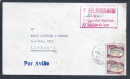 Carta Multada Stamp Fora Do Lugar. Domus Bragança.Sitio Da Igreja Velha. S. Roque. Funchal. - Storia Postale