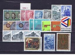 Luxemburg, Lot **/mnh, Postpreis/postal Price: 133.50 Francs - Sammlungen