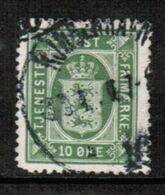 DENMARK  Scott # O 22 VF USED (Stamp Scan # 718) - Dienstzegels