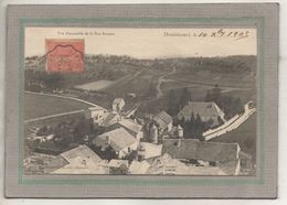 CPA - (52) DOULAINCOURT - Vue Aérienne Du Bourg Et De La Rue Bousset En 1903 - Doulaincourt