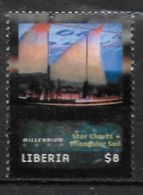 LIBERIA N° 2459  * *  Millennium  Bateaux Voiles Triangulaires - Schiffe