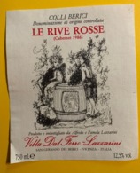 15498 - Colli Berici Le Rive Rosse Cabernet 1986 Villa Dal Ferro Lazzarini - Other & Unclassified