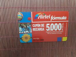 Airtel Prepaidcard Spain 5000 PTAS - Airtel