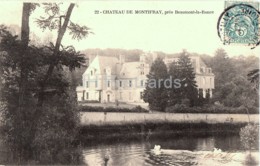 Chateau De Montifray - Pres Beaumont La Ronce - Castle - 22 - Old Postcard - France - Used - Beaumont-la-Ronce