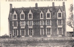 Chateau De Plessis Les Tours - Le Chateau - Fut Habite Par Le Roi Louis XI Castle - 14 - Old Postcard - France - Unused - La Riche