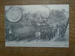 Réédition , Cartes D'autrefois , Grève Des Cheminots ( 1910 ) Locomotive Dételée " Carte Animée "" - Strikes