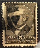 USA 1882 - Canceled - Sc# 205 - 5c - Gebruikt