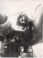 Photo JL Barrault,Jean Chevrier,J.Bertault, Marie Bell,Martinelli,photo Format 18/24.Presse Libération. - Guerre, Militaire