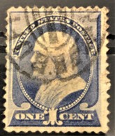 USA 1887 - Canceled - Sc# 212 - 1c - Gebraucht