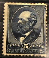 USA 1888 - Canceled - Sc# 216 - 5c - Oblitérés