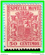 SELLO FISCAL ESPECIAL MOVIL VALOR 50 Ctm *NUEVO*… - 1931-50 Unused Stamps