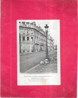 GUERRE  1914 - REIMS Dans Ses Années De Bombardements 1914/18  - Rue Thiers Vers Hotel De Ville - 040820 - - Reims