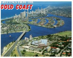 (G 30) Australia - QLD - Gold Coast (with Stamp) - Gold Coast