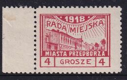 POLAND 1918 Przedborz Local Fi 8B T.1 Mint Hinged ZL10 - Variétés & Curiosités