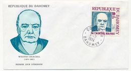 DAHOMEY => 1 FDC => Winston Churchill - 1974 - Benin – Dahomey (1960-...)