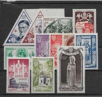 Monaco N°353/364 - Neufs ** Sans Charnière - TB - Unused Stamps